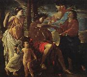 Nicolas Poussin The Inspiration of the Poet china oil painting reproduction